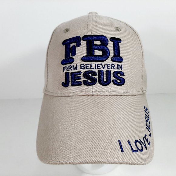 Jesus Mens Ball Cap Hat 